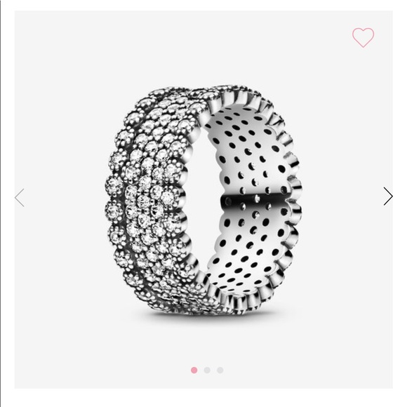 Sparkling Pave band - Picture 2 of 2